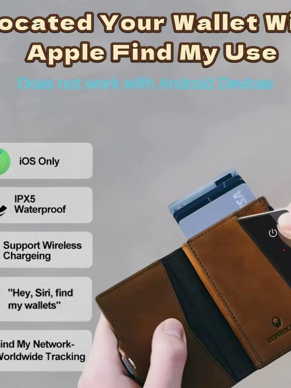 Traqueur GPS de portefeuille intelligent 